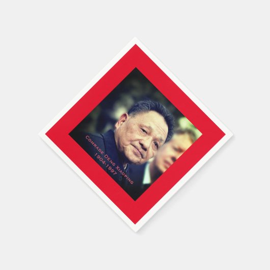 Serviette En Papier Le camarade Deng Xiaoping - Leader chinois (Coin)