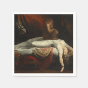 Serviette En Papier Le cauchemar (par Henry Fuseli)