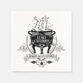 Serviette En Papier LE CAULDRON™ Shop Graphic LEAKY (Devant)