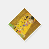 Serviette En Papier Le célèbre tableau de Gustav Klimt The Kiss (Coin)