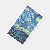 Serviette En Papier Le célèbre tableau de Van Gogh, Starry Night (Coin)