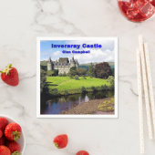Serviette En Papier Le château Inveraray de Campbell Clan en Ecosse (En situation)