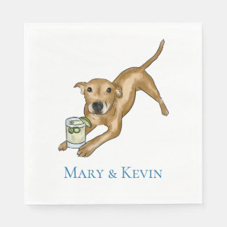 Serviette En Papier Le chien de Mary