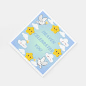 Serviette En Papier Le Ciel vous célèbre Chrétien (Coin)