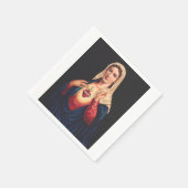 Serviette En Papier Le Coeur Immaculé de Marie (Coin)