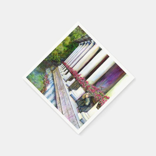 Serviette En Papier Le confort est l'ennemi du progrès (Coin)