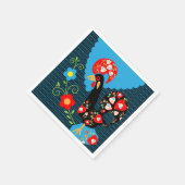Serviette En Papier Le Coq du Portugal (Coin)