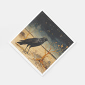 Serviette En Papier Le Corbeau (Coin)