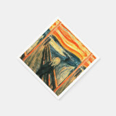 Serviette En Papier Le cri d'Edvard Munch (Coin)