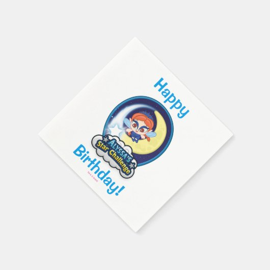 Serviette En Papier Le défi étoilé d'Alyssa (Coin)