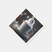 Serviette En Papier Le délice du Snowman (Coin)