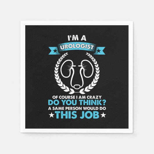 Serviette En Papier Le Docteur Urology (Devant)