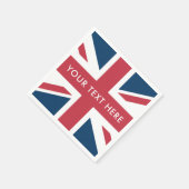 Serviette En Papier Le drapeau britannique Union Jack (Coin)