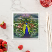 Serviette En Papier Le Dreamcatcher de Peacock (En situation)
