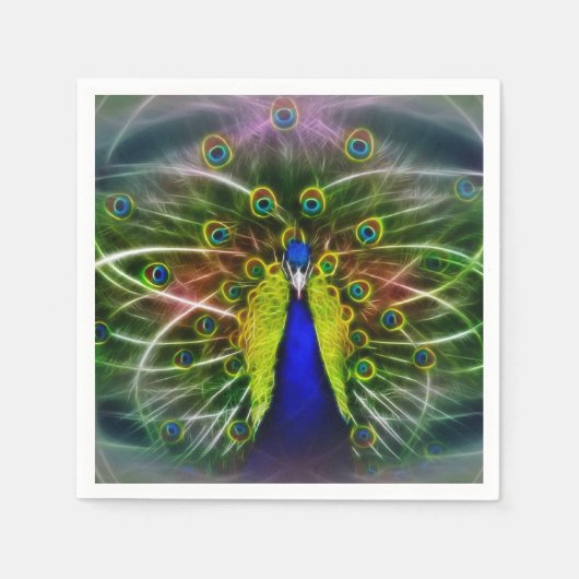 Serviette En Papier Le Dreamcatcher de Peacock (Devant)