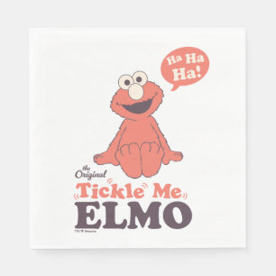Serviette En Papier Le Elmo Original qui me Chatouille