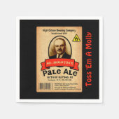 Serviette En Papier Le Étiquette Pale Ale de M. Molotov (Devant)