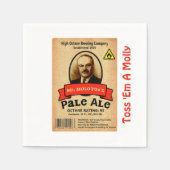 Serviette En Papier Le Étiquette Pale Ale de M. Molotov (Devant)