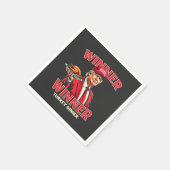 Serviette En Papier Le gagnant du dîner turc Trump Thanksgiving (Coin)