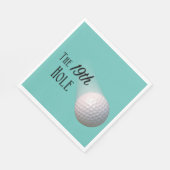 Serviette En Papier Le golf 19th Hole Turquoise (Coin)