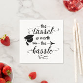 Serviette En Papier Le goût vaut le détour (En situation)