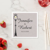Serviette En Papier Le grand Mariage facile Napkin (En situation)