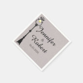 Serviette En Papier Le grand Mariage facile Napkin (Coin)