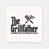Serviette En Papier Le Grillfather (Devant)