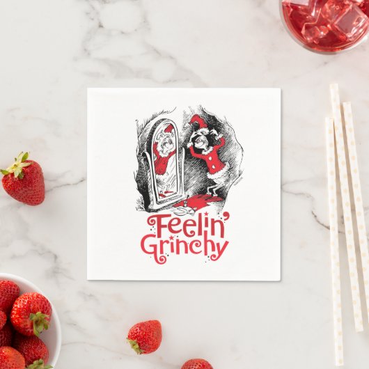 Serviette En Papier Le Grinch | Sentiment Grinchy (En situation)