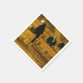 Serviette En Papier Le jardin de la mort de Simberg serviettes en papi (Coin)