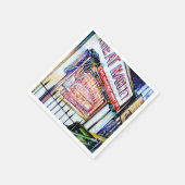 Serviette En Papier Le jardin de la sagesse de l'East Village (Coin)