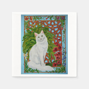 Serviette En Papier Le jardin de Snowi