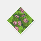Serviette En Papier Le jardin du Lotus (Coin)