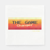 Serviette En Papier Le jeu Changer Girl Power (Devant)