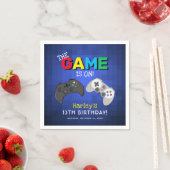 Serviette En Papier Le Jeu Est En Cours ! | Jeu vidéo Anniversaire (En situation)