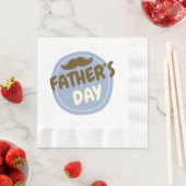 Serviette En Papier Le Jour des pères (En situation)