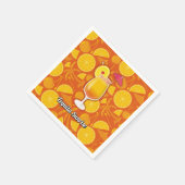 Serviette En Papier Le lever du soleil de Tequila (Coin)