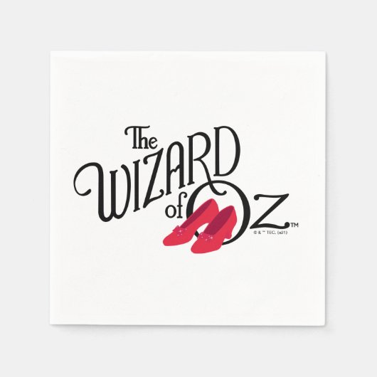 Serviette En Papier Le Logo Wizard Of Oz™ (Devant)