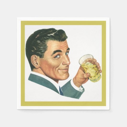 Serviette En Papier Le Manly (Devant)