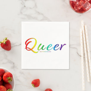 Serviette En Papier Le mot unique expressif et étrange de SlipperyJoe