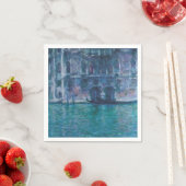 Serviette En Papier Le palais da Mula Claude Monet (En situation)