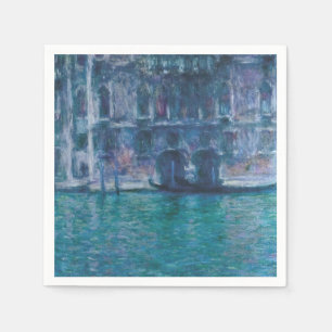 Serviette En Papier Le palais da Mula Claude Monet