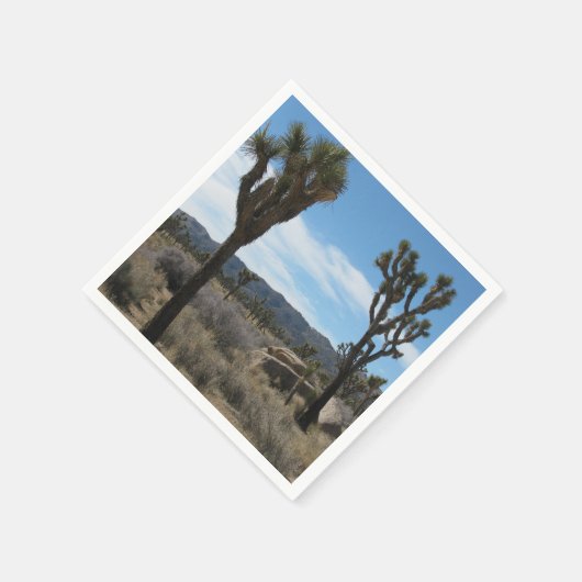 Serviette En Papier Le Parc national de Joshua Tree (Coin)