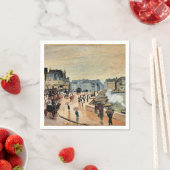 Serviette En Papier Le Pont Neuf, art, (En situation)