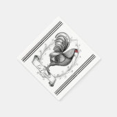 Serviette En Papier Le Poulet (Coin)