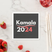 Serviette En Papier le président kamala harris, le président harris (En situation)