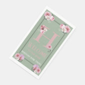 Serviette En Papier Le printemps jetable de la serviette d'hôtes est i (Coin)