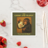 Serviette En Papier Le Pub De Chimp Et Teapot (En situation)