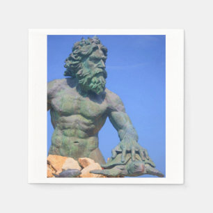 Serviette En Papier Le Roi Neptune par Shirley Taylor