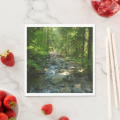 Serviette En Papier Le ruisseau Laughwater au parc national Mount Rain (En situation)